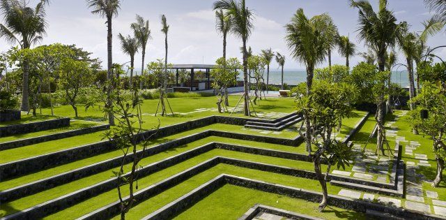 Villa Arnalaya Beach House, Vista desde Jardín