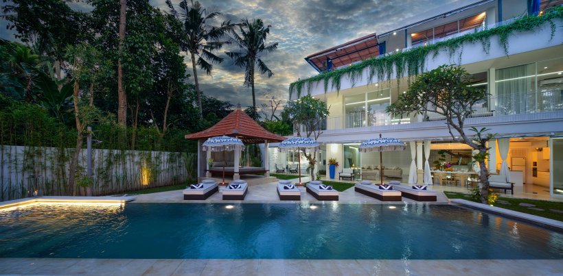 Villa Paletu, Villa Übersicht